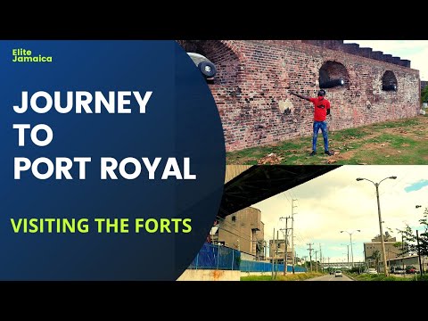 DRIVING TO PORT ROYAL (A visit to the Forts)