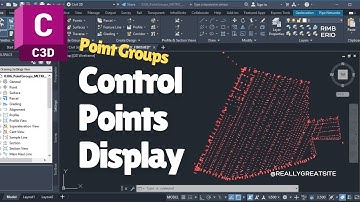 3.15 How to Control Point Display using Point Group Rather than Layer in AutoCAD Civil 3d