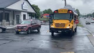 HENRY COUNTY SCHOOL BUS STRUCK FROM THE REAR IN COLLINSVILLE    No students on board All accident co