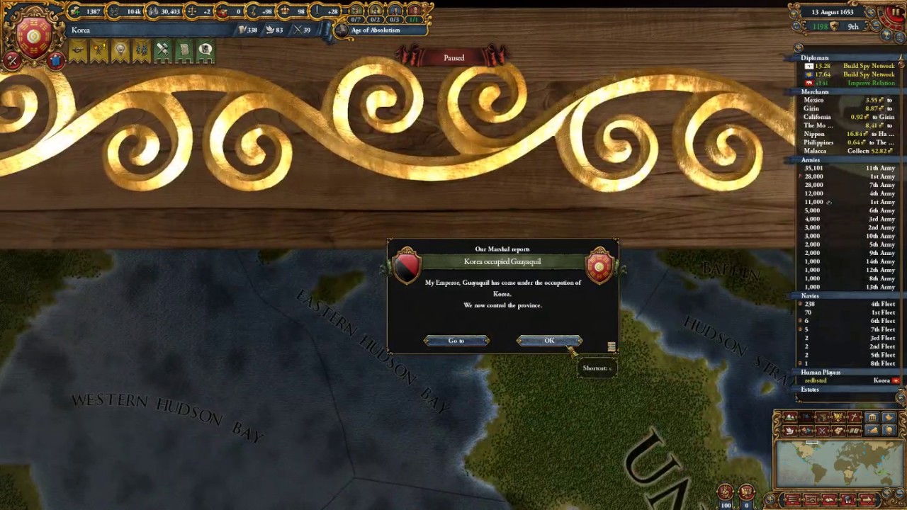 EU4 MoH achievements: Turtles All the Way Down (as Korea) 30