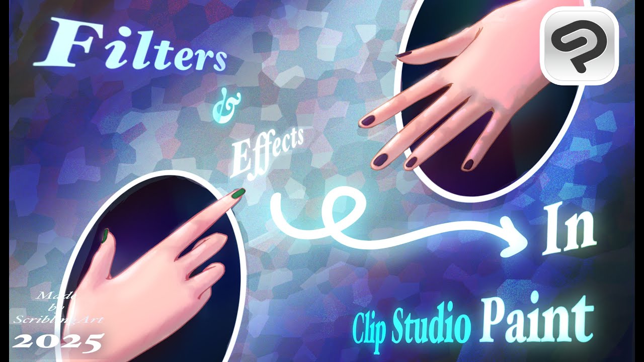 ✨ Transform Your Art with Filters in Simple & Studio Mode! | Clip Studio Paint Tips by ScriblingArt