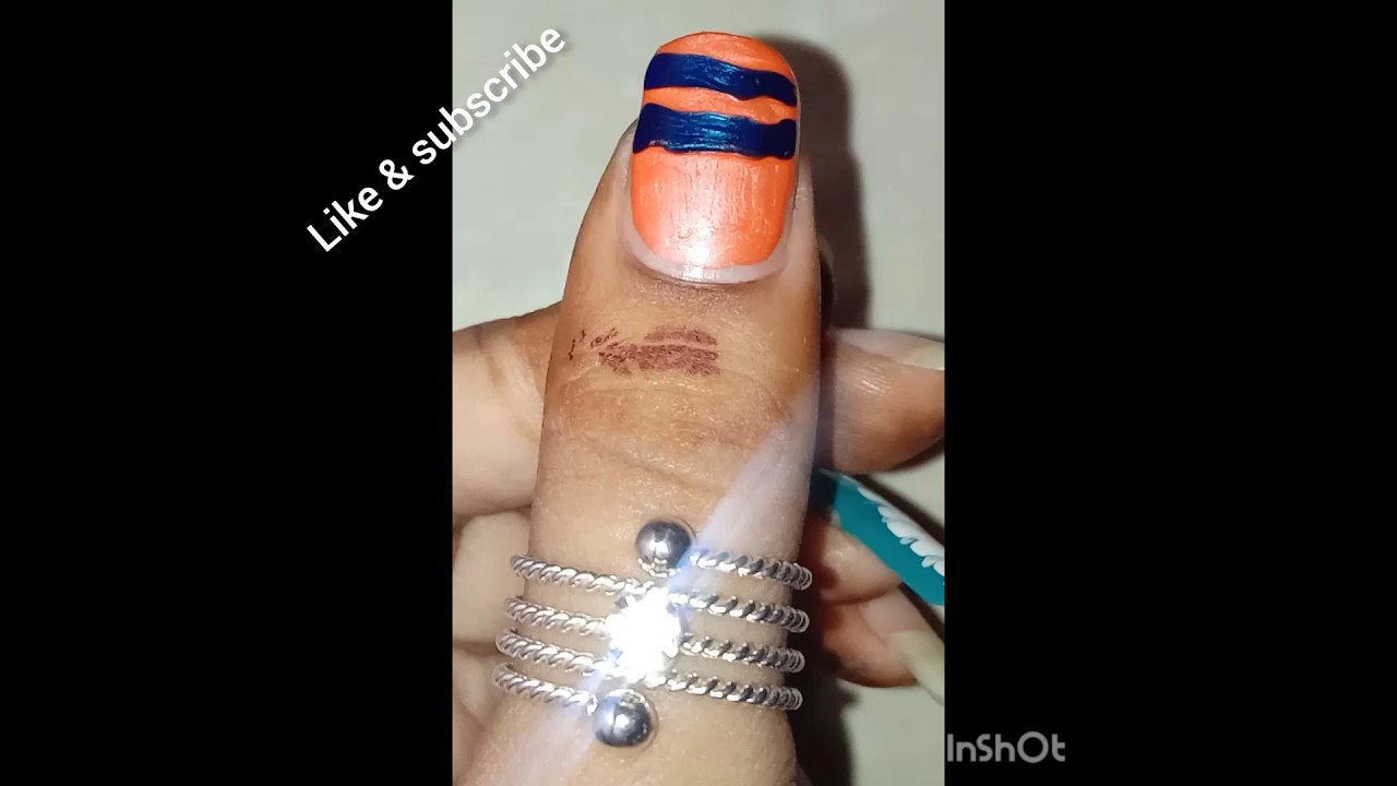 easy nail art design 