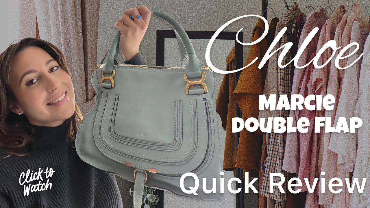 Chloé Marcie Medium Review + What Fits + Mod Shots + Pro's/Con's 