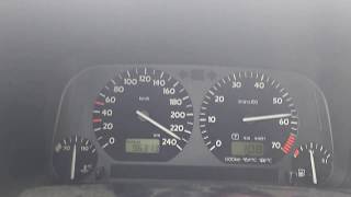 240km/h Top Speed Golf MK3 VR6 01M automatic after gearbox repair / Getriebereperatur