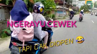 Video lucu motor bikin ngakak saat ngevlog naik rx king-Tama motovlog terbaru