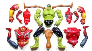 Merakit Mainan Spider-Man, Hulk Smash, Hulk Buster dan Siren Head ~ Avengers