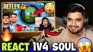 Mavi Reacts 1v4 SouL🚀 Why not going Bootcamp?🤔