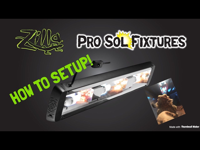 How to Setup the Zilla® Pro Sol Fixture - YouTube