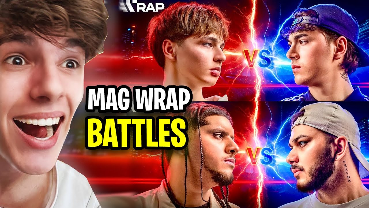 KDO VYHRAJE SEMIFINÁLE MAG WRAP? 🔥 G1nter, Slatt Chawo, Vlaďkysyn, Deetray