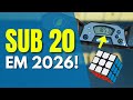 COMO SER SUB 20 EM 2026! - (Um Cuber Aleatório)