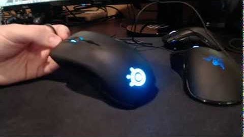 Steelseries Rival vs Razer Deathadder vs Razer Mamba