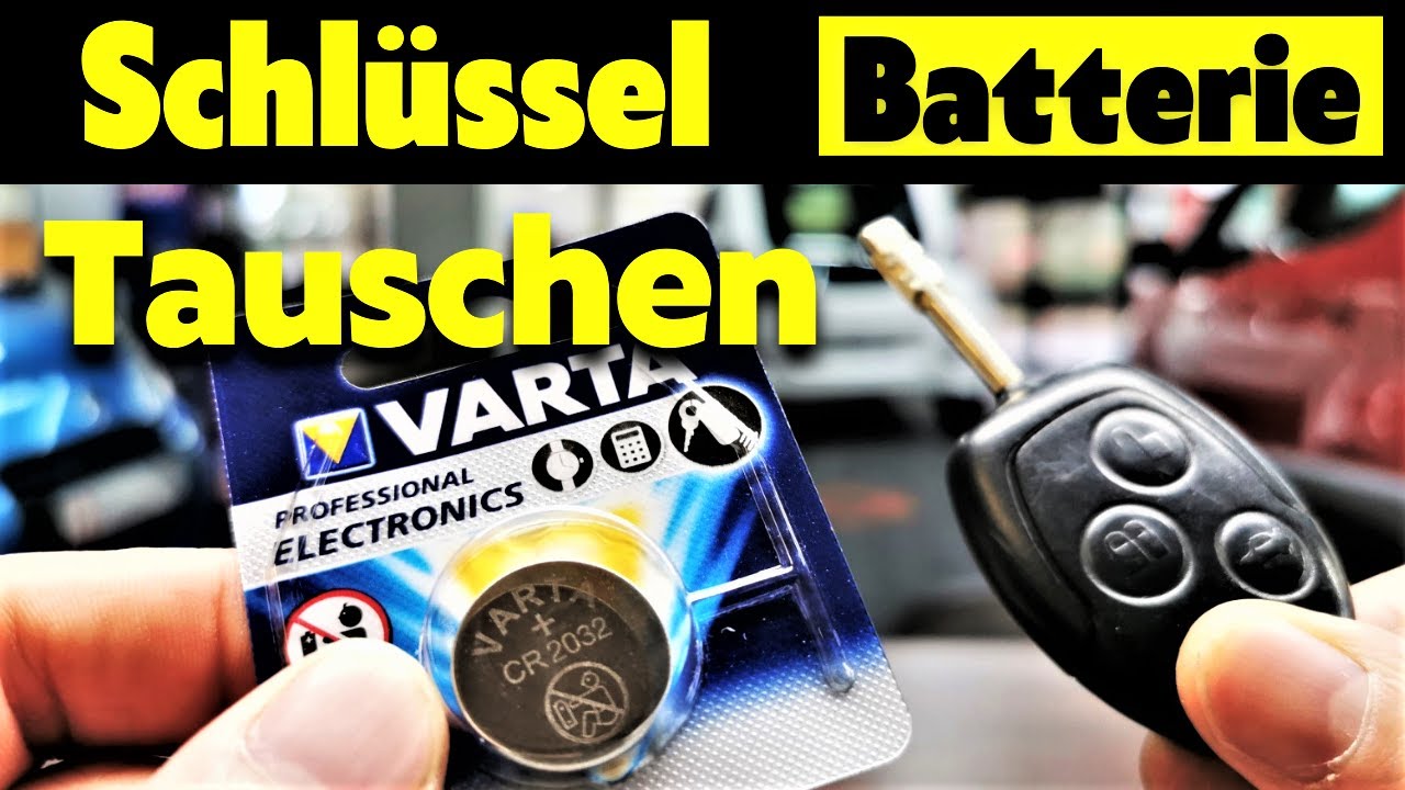 Ford Fiesta Schlssel Batterie Wechseln