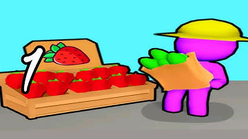 🙋🏻My Family Mart Stick Tycoon🍅🍅- part 1 gameplay