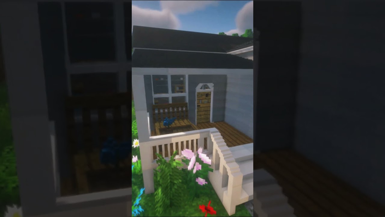 I made insane detail minecraft house used Little Tiles mod! 