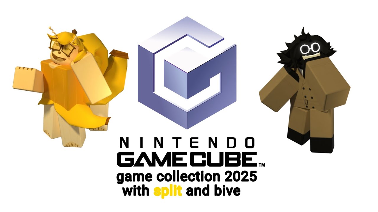 nintendo gamecube game collection 2025 with split and bive