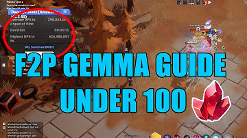200 Million DPS under 100FE Gemma Frost-Fire Starter Build Guide - T7 Speed Farm - TLI - SS2
