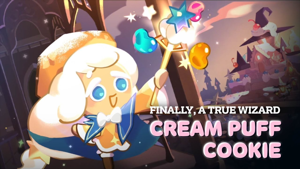 Cookie run cream puff cookie