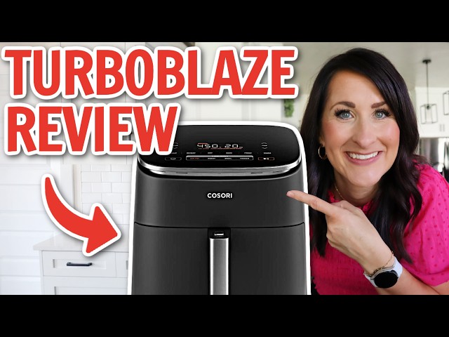 Cosori TurboBlaze Air Fryer Review - My New Favorite Air Fryer??? 