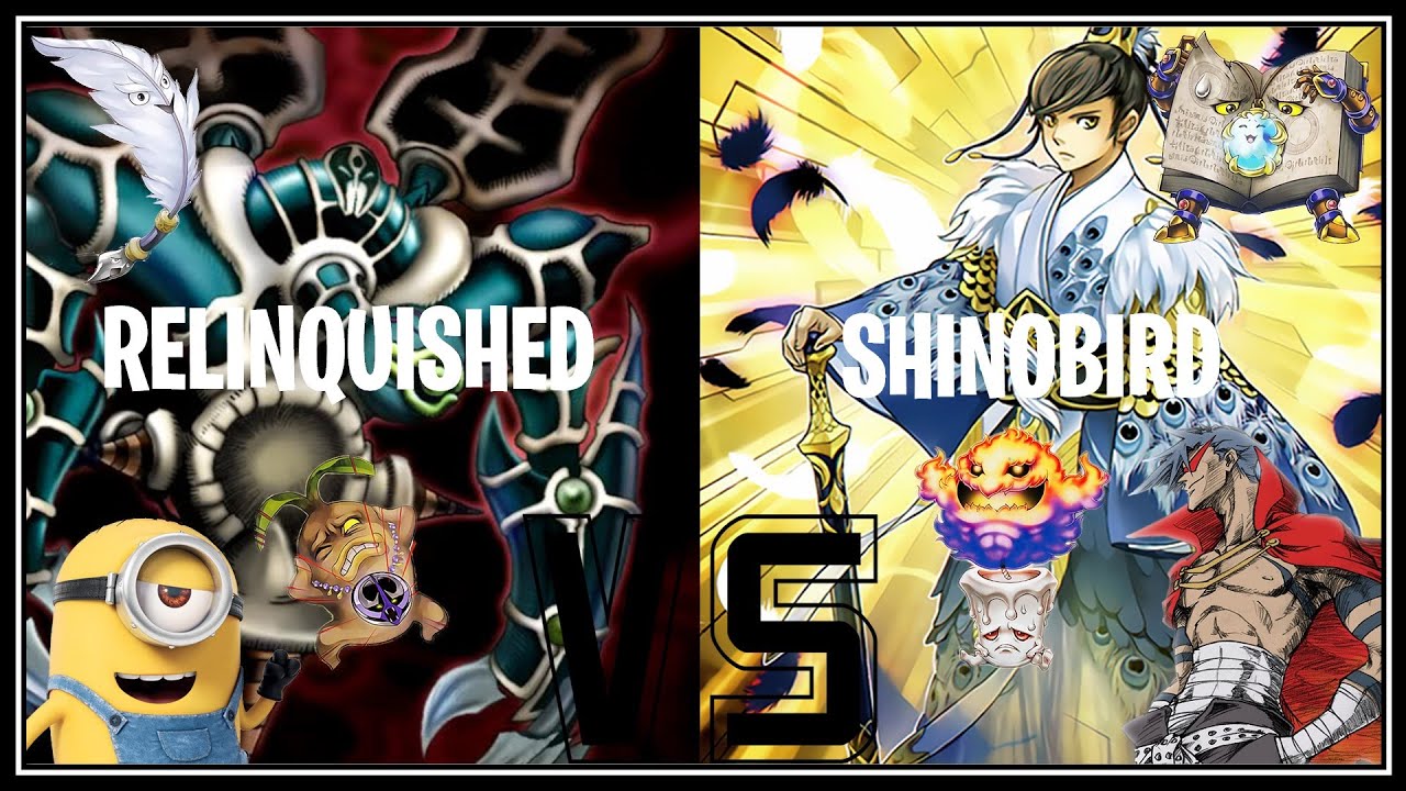 YuGiOh! Tournoi Rituel Relinquished VS Shinobird Quartzall [POOL