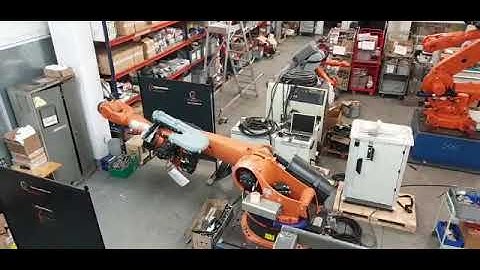 KUKA KR210 - six axis industrial robot at Eurobots