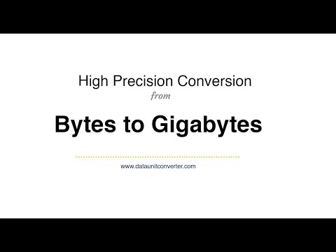 High Precision Conversion