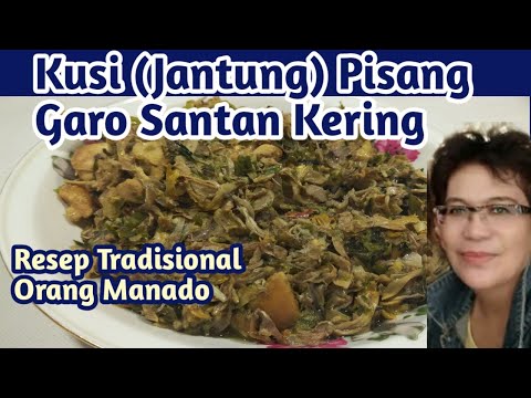 Sayur Jantung Pisang Manado