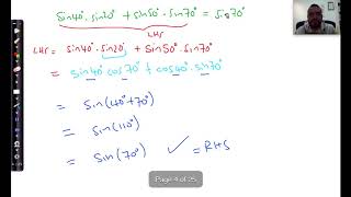 a10 Trig Identities Example 9 grade 12