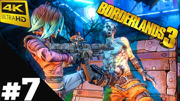 BORDERLANDS 3 Gameplay Walkthrough Part 7 [4K 60FPS PS4 PRO] FULL GAME - No Commentary