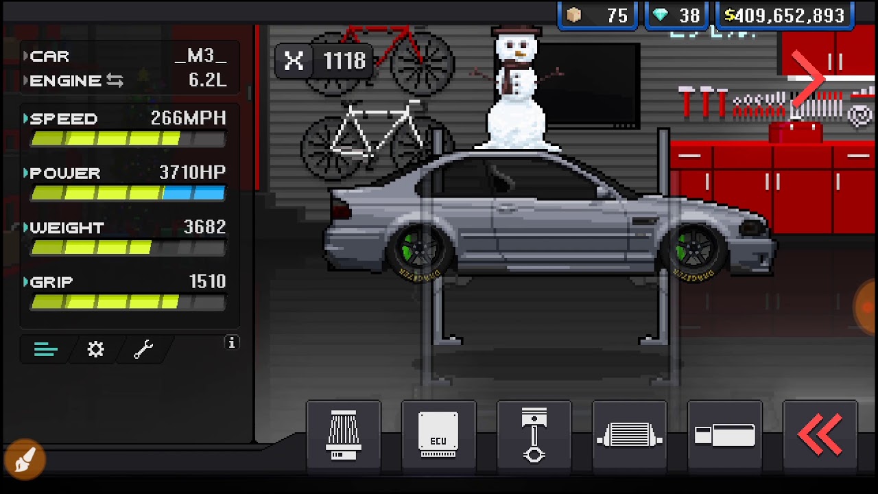 How to win every race in pixel car racer! - YouTube