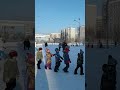 Игры с Дедом Морозом. Новокузнецк. #shorts. #короткое_видео.
