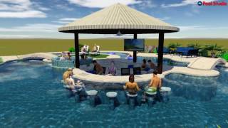 Steinbrink Pool II - Designed by Mike Livingston & Zach Johnson - Cody Pools