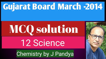 Gujarat Board-March-2014--MCQ- solution/Full course./Gujcet paper solution