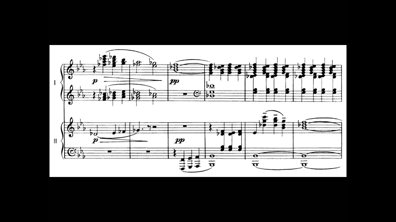 The Planets, Op.32 (Holst) - Audio + Sheet Music (w Two Piano