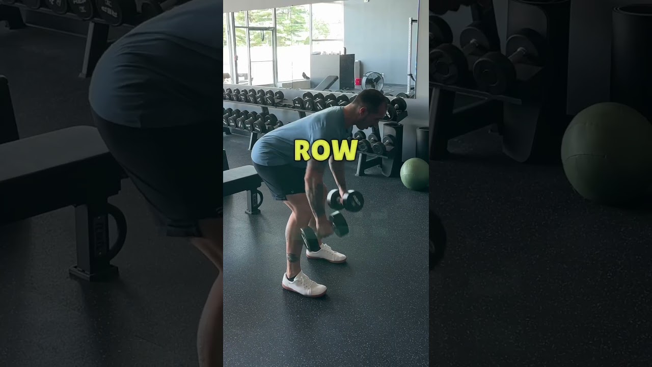 Workout Routine for a Toned Back #shorts #workout #backworkout #backexercise