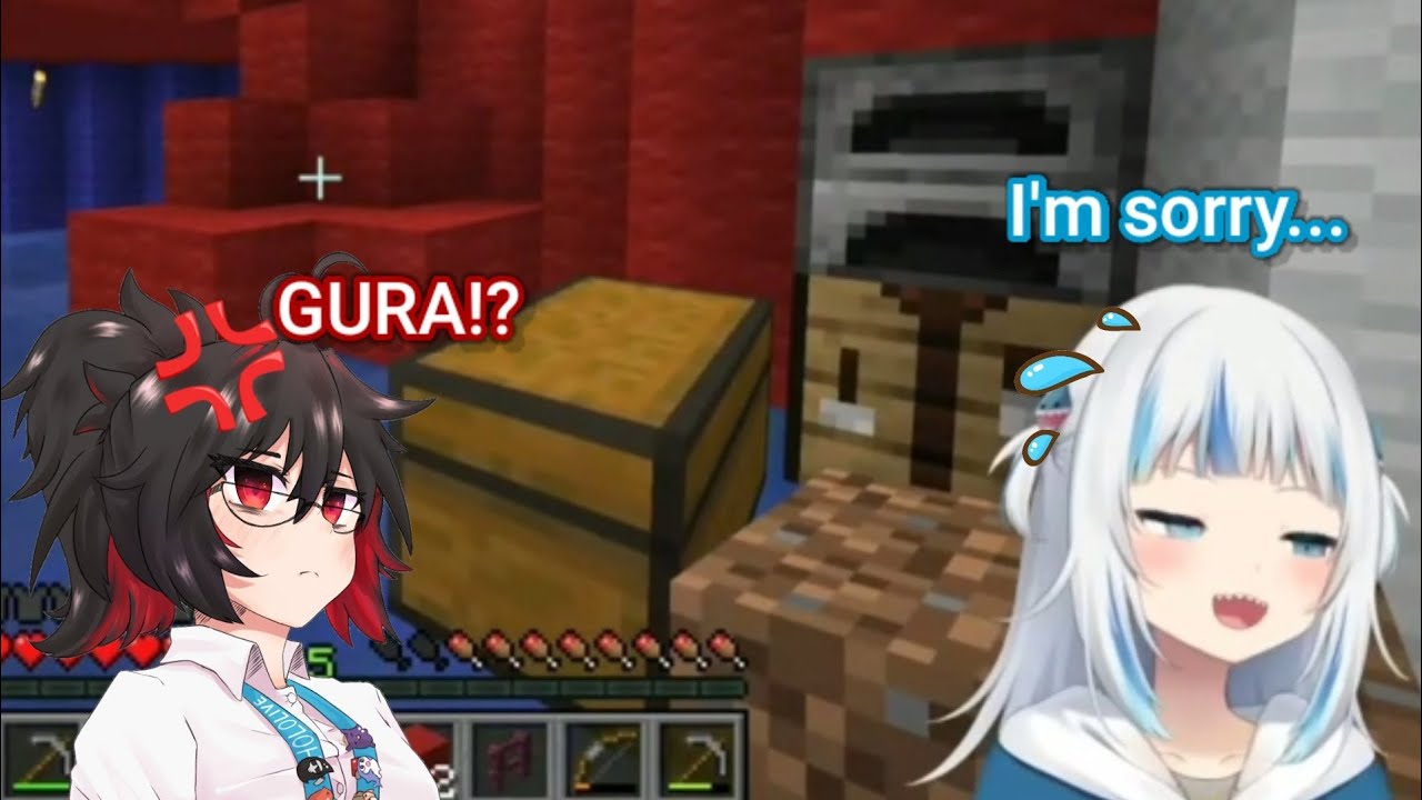 Gura get sassy on chat with story of getting yelled by Enma