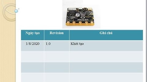 ✨✨✨03 - Bài số 01: Làm quen với Lập trình Micro:bit