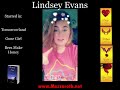 Lindsey Evans gives a shoutout about my books