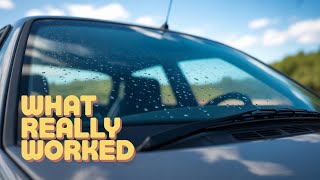 I Tried 5 Methods to REMOVE Auto Glass Oxidation FAST and Here's What REALLY Worked