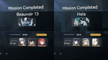 Snowbreak - Neural Simulation Beauvoir 13 & Hela (Global)