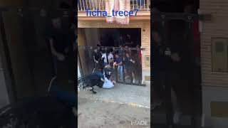 impactante cogida toro cocinero n°70 ganadería Luis algarra tarde sabado La Pobla de Farnals