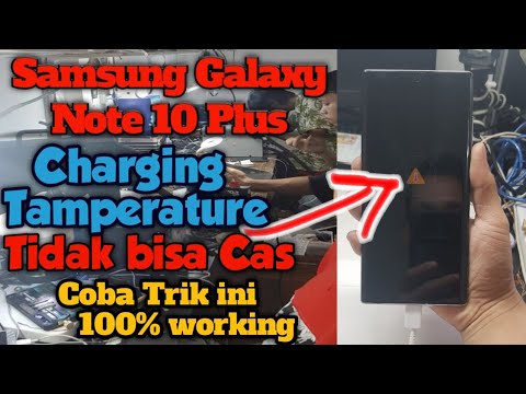 Samsung Note 10 nie może być ładowany