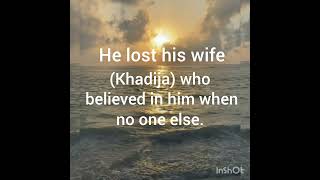 #the story of prophet Muhammad s.a.w
