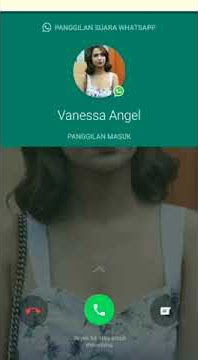 Vanessa angel call via wa