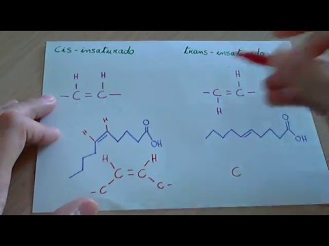 Vídeo: Diferencia Entre Cis Y ácidos Grasos Trans