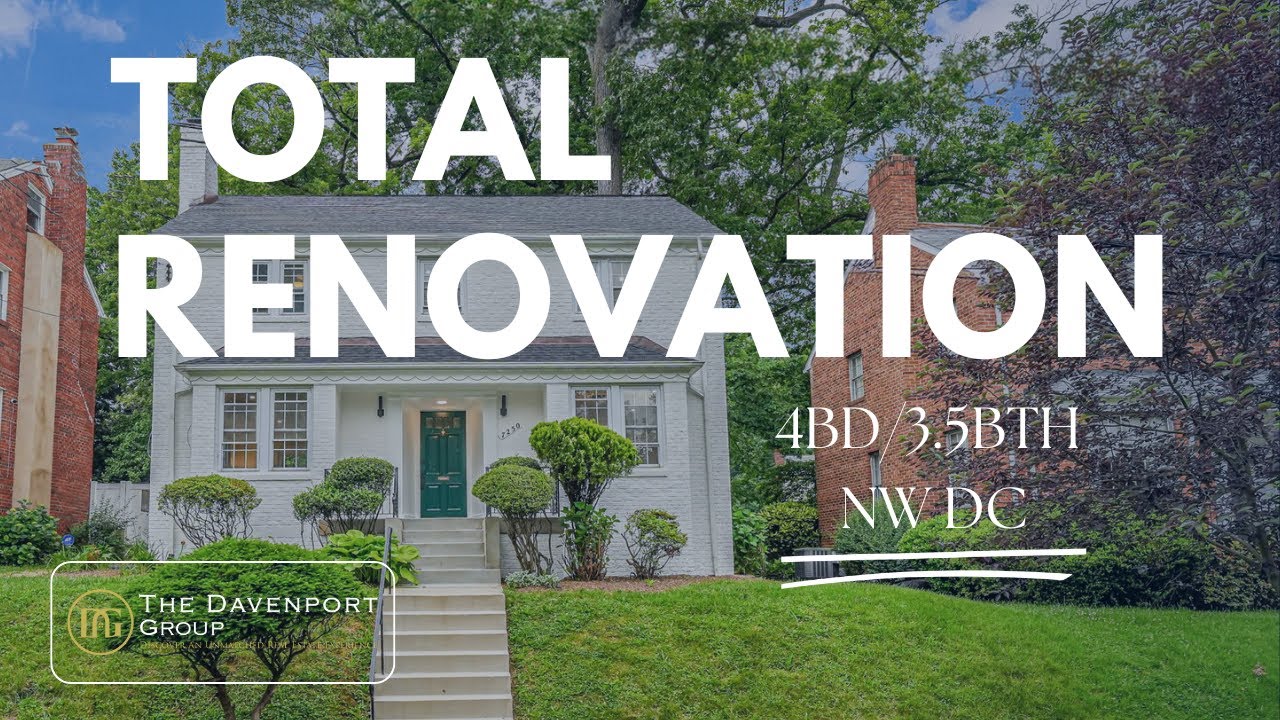 Completely Renovated 4 Bed Home for 1.3M in Shepherd Park, DC 7250