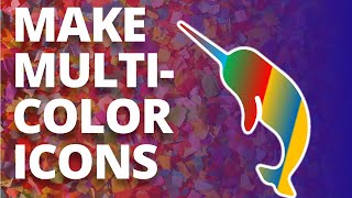 How to Make Multi-Color Icons in PowerPoint! 🌈 [PPT TRICKS]