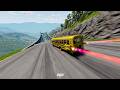 Full Throttle INSANE Long Downhill Mayhem! | BeamNG.drive Epic Crashes & Speed Test #23