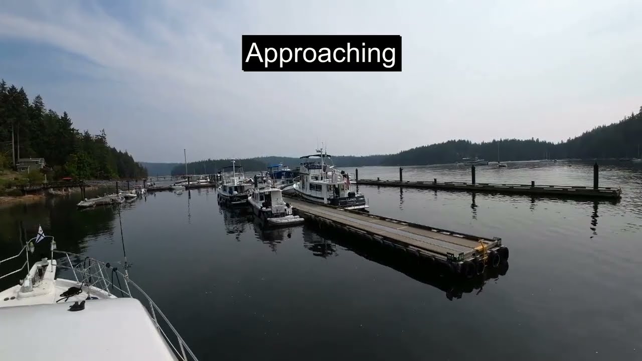 Gorge Harbour Approach and Docking