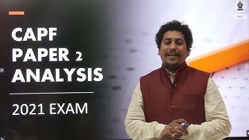 CAPF 2021 Exam : PAPER 2 Analysis Essays // Argument // Report // By sravan sambrani sir // #AVKS