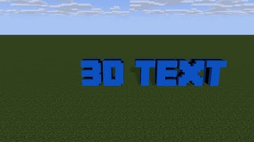 First Time To Use 3D Text | Mine Imator
